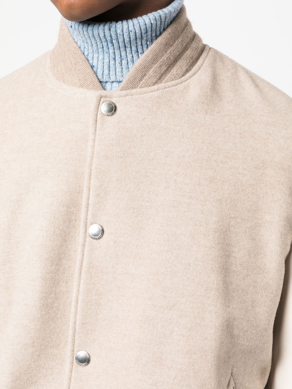 Brunello Cucinelli cashmere-blend Bomber Jacket - Farfetch