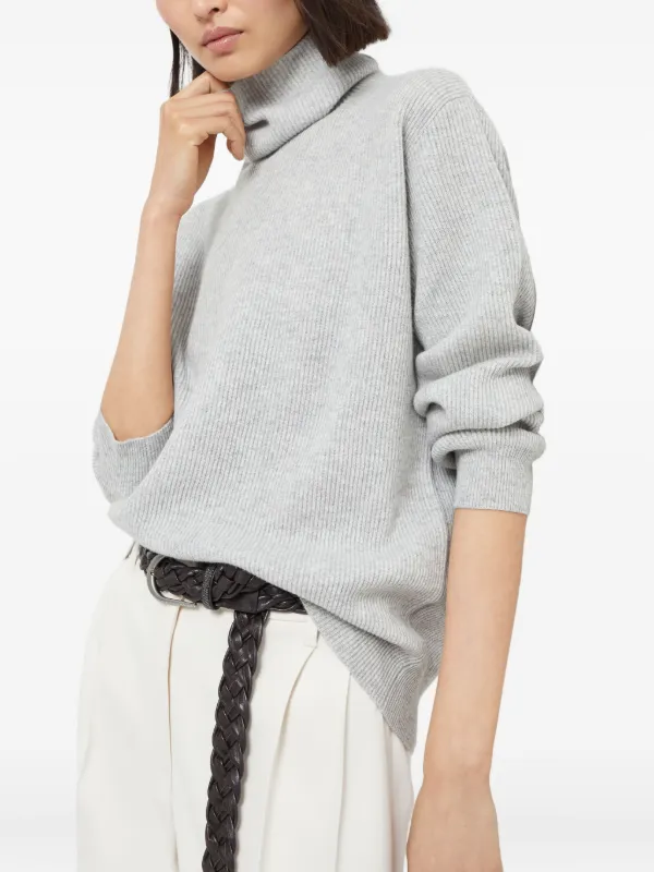 Brunello Cucinelli タートルネック カシミアセーター | グレー