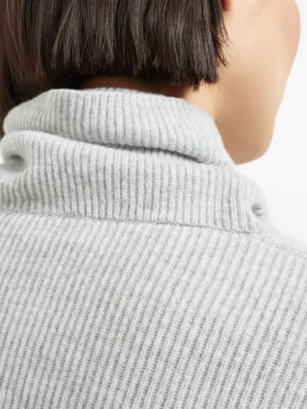 Brunello Cucinelli タートルネック セーター | グレー | FARFETCH JP