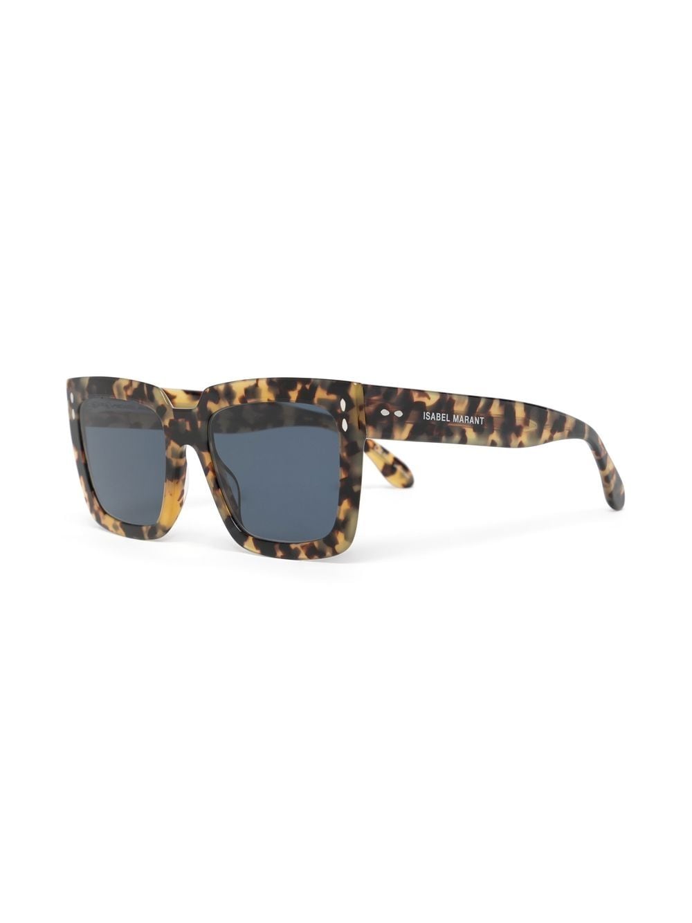 Isabel Marant Eyewear Zonnebril met schildpadschild design - Bruin