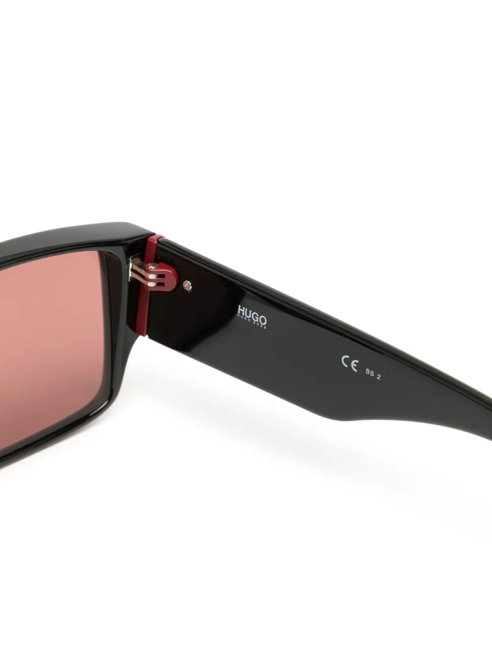 boss 超大款长方形镜框太阳眼镜