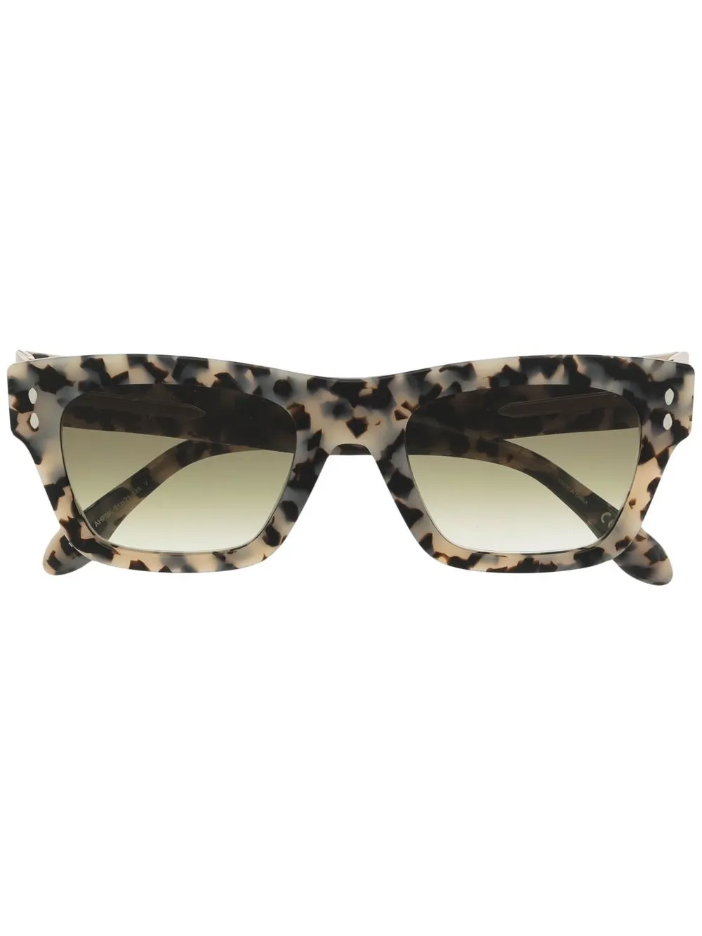 

Isabel Marant Eyewear lentes de sol con logo estampado - Marrón