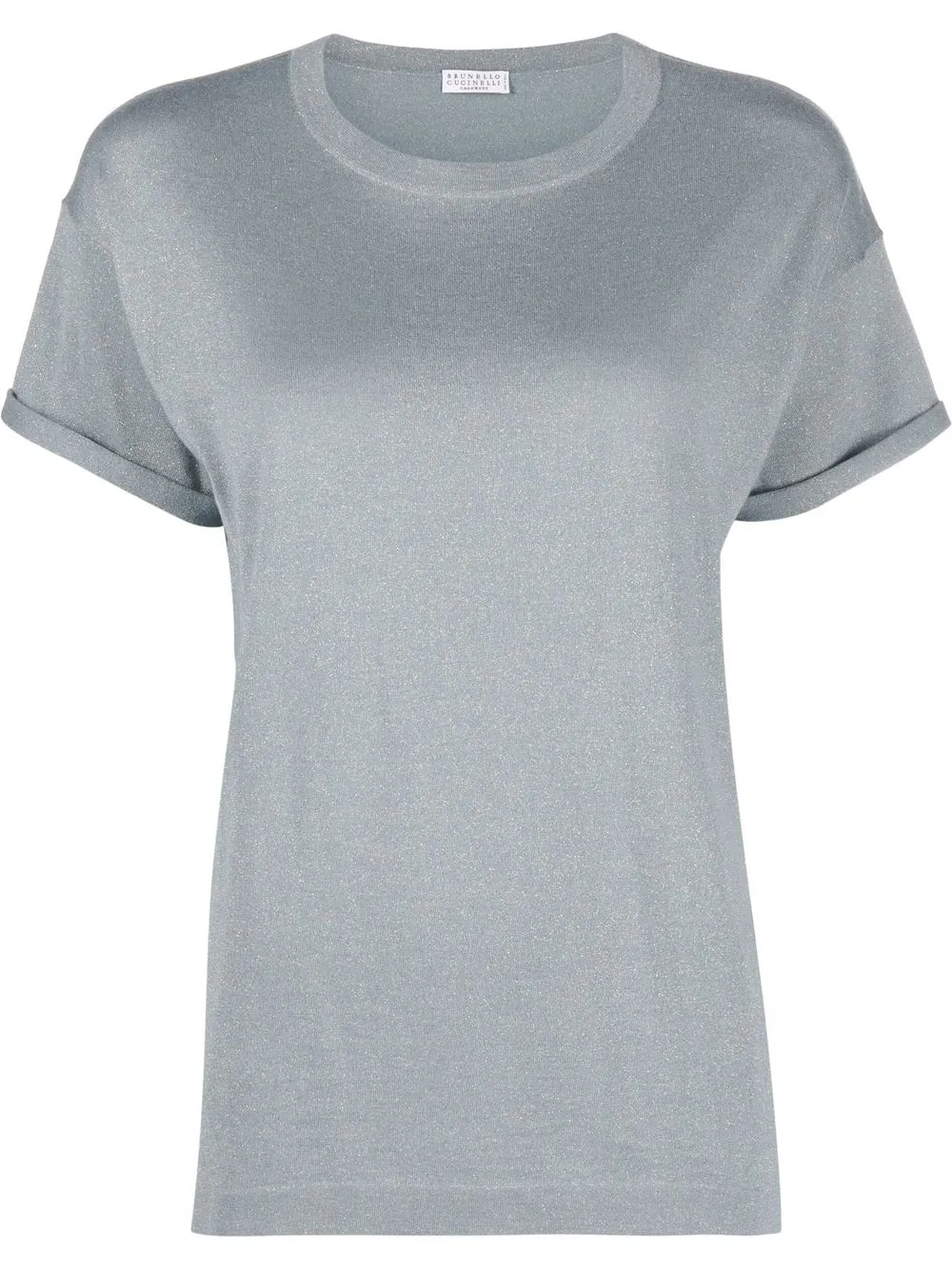 

Brunello Cucinelli round-neck short-sleeve T-shirt - Blue