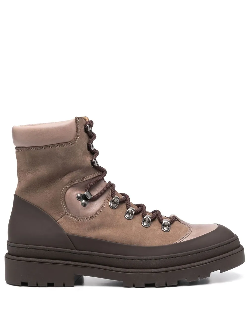 

Brunello Cucinelli botines con agujetas - Marrón