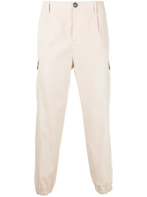 Brunello Cucinelli Pantaloni dritti con pieghe 