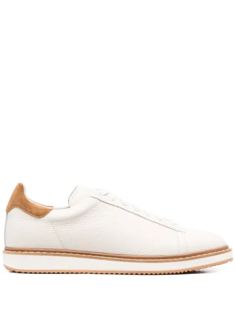 Brunello Cucinelli contrast-trimmed low-top sneakers