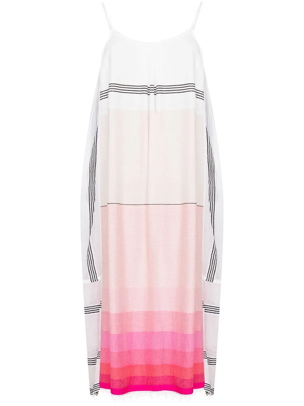 

lemlem Zeena slip midi dress - Pink