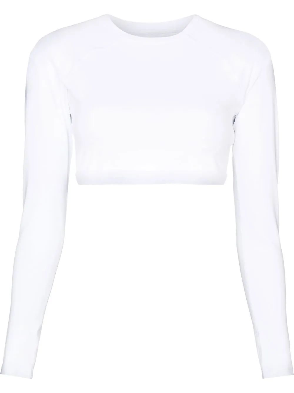 

Sweaty Betty top corto - Blanco