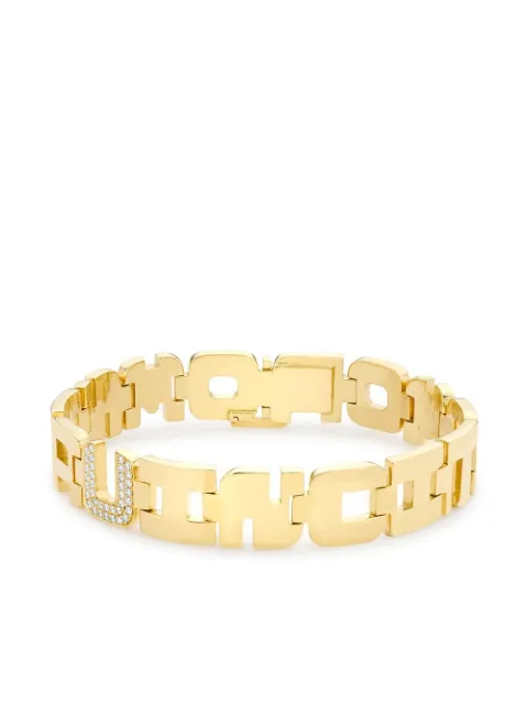 Pragnell 18kt yellow gold Loveletter diamond bracelet