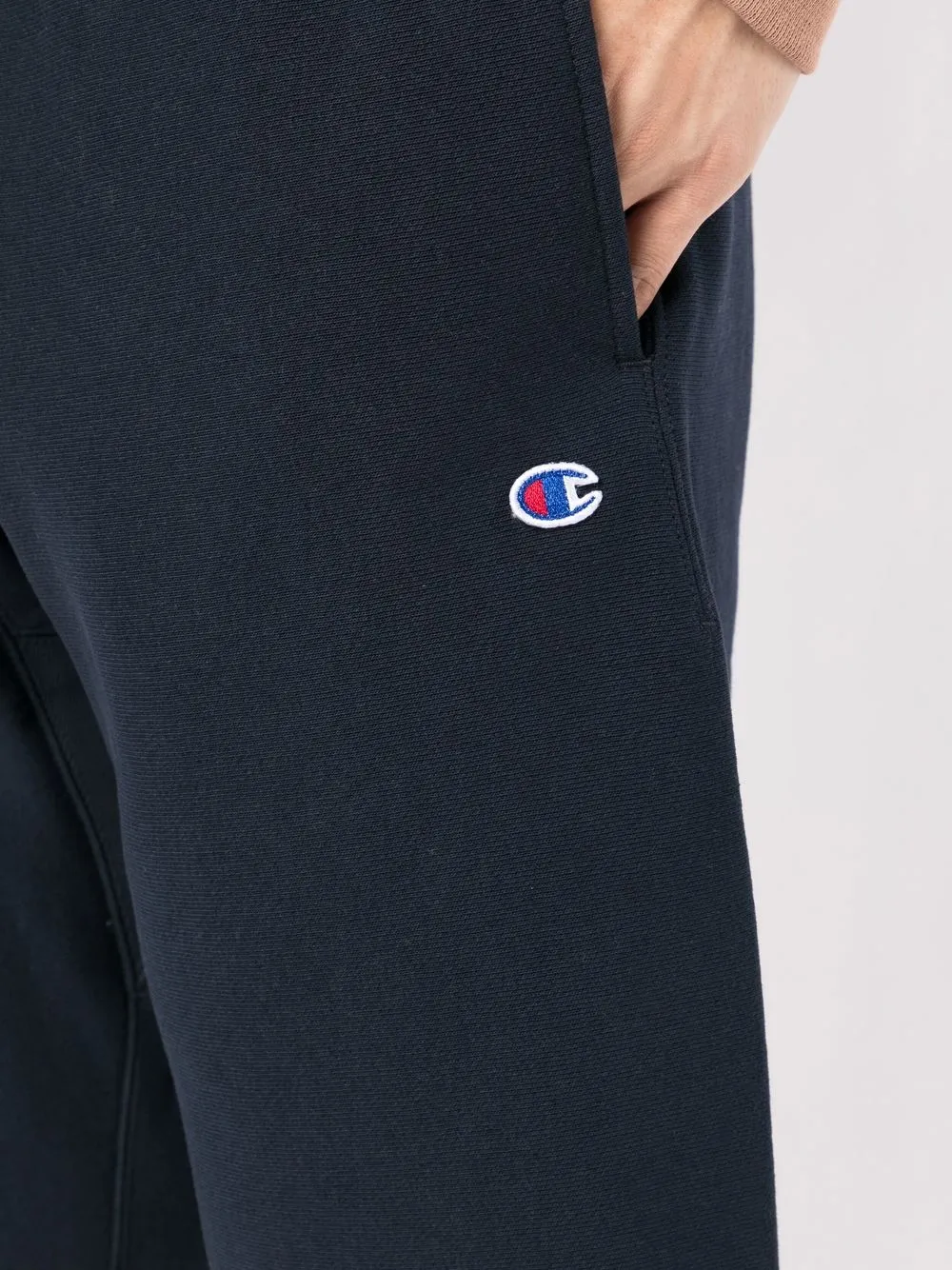 Champion Shorts met logopatch Blauw