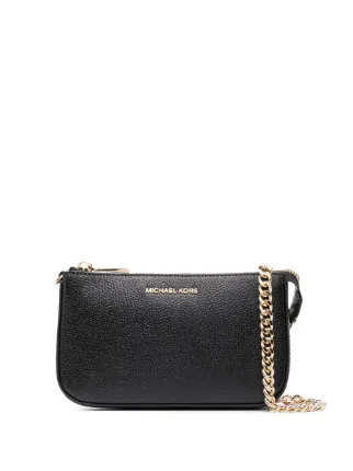 Michael Michael Kors Bolsa Tote Jet Set Granulada | Preto