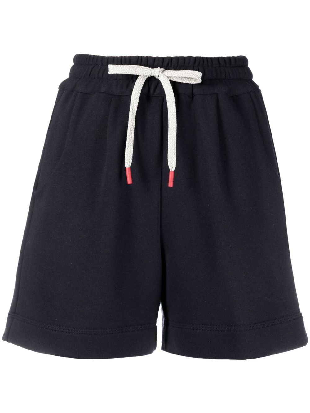 

Kiton drawstring track shorts - Blue