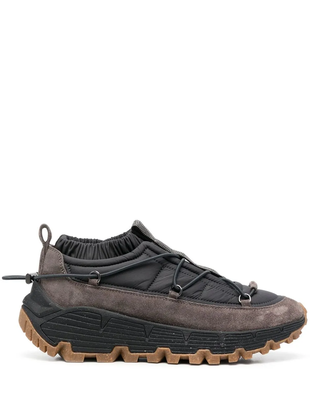 

Brunello Cucinelli tenis bajos con plataforma - Negro