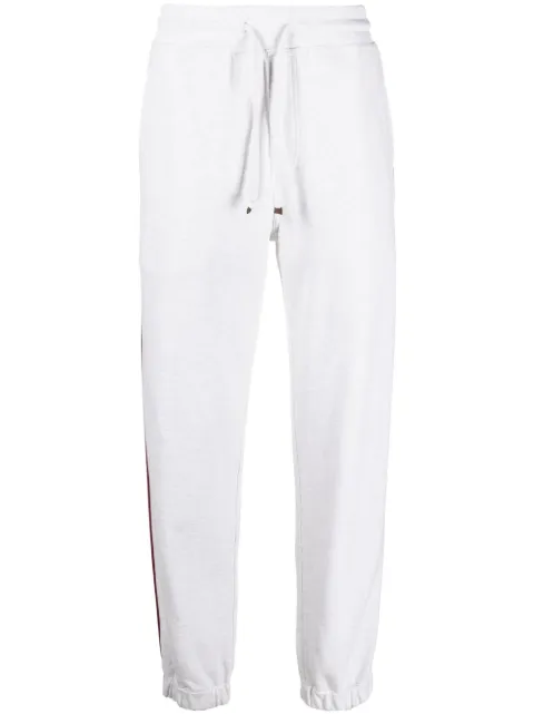 Brunello Cucinelli Jogginghose mit gestreiften Bündchen