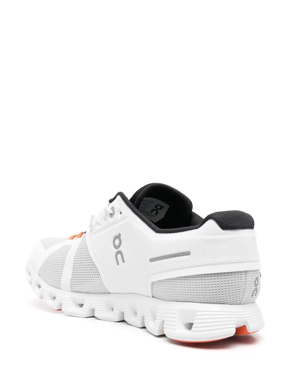 On Running Colour-block Low-top Sneakers In Weiss