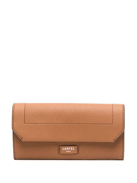 Lancel Portemonnaie aus gekörntem Leder