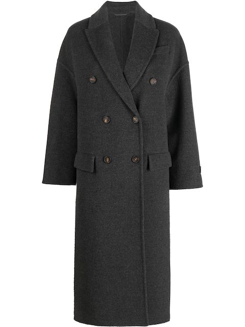 Brunello Cucinelli double-breasted coat