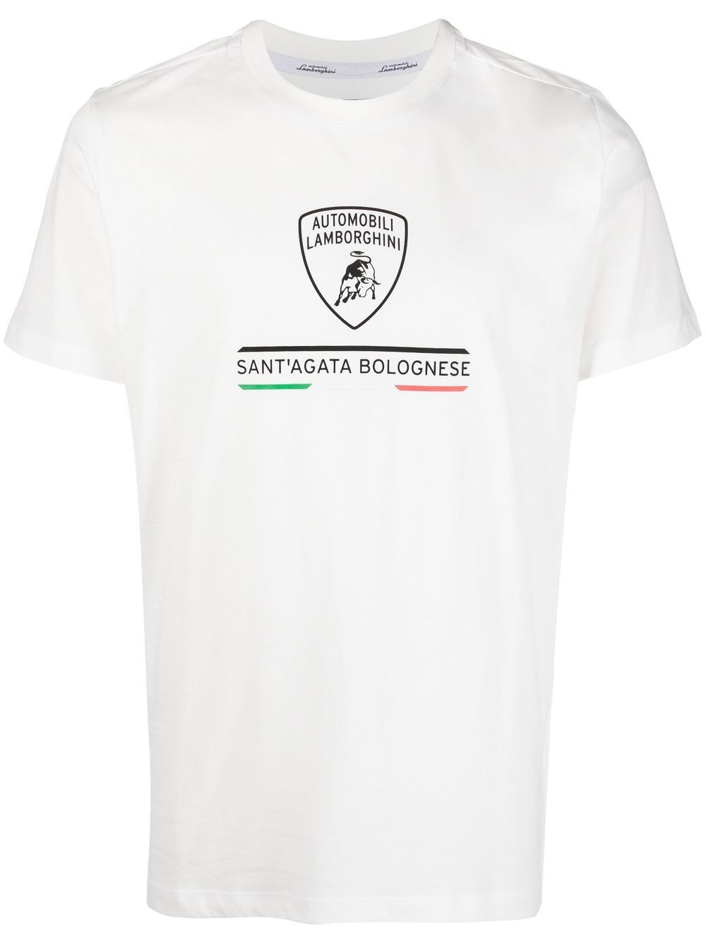 Automobili Lamborghini logo-print short-sleeved T-shirt - Farfetch