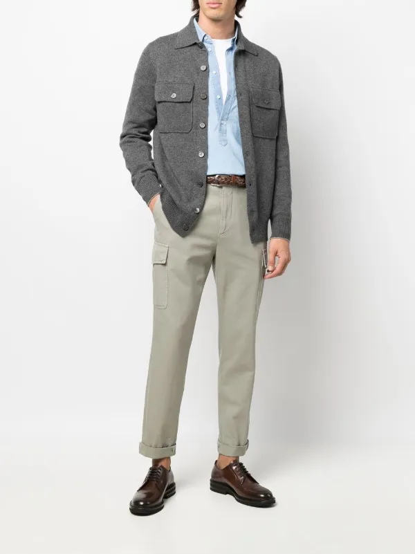Brunello Cucinelli flap-pockets Cashmere Cardigan - Farfetch