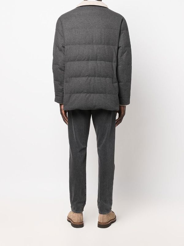 Brunello Cucinelli feather-down Padded Coat - Farfetch