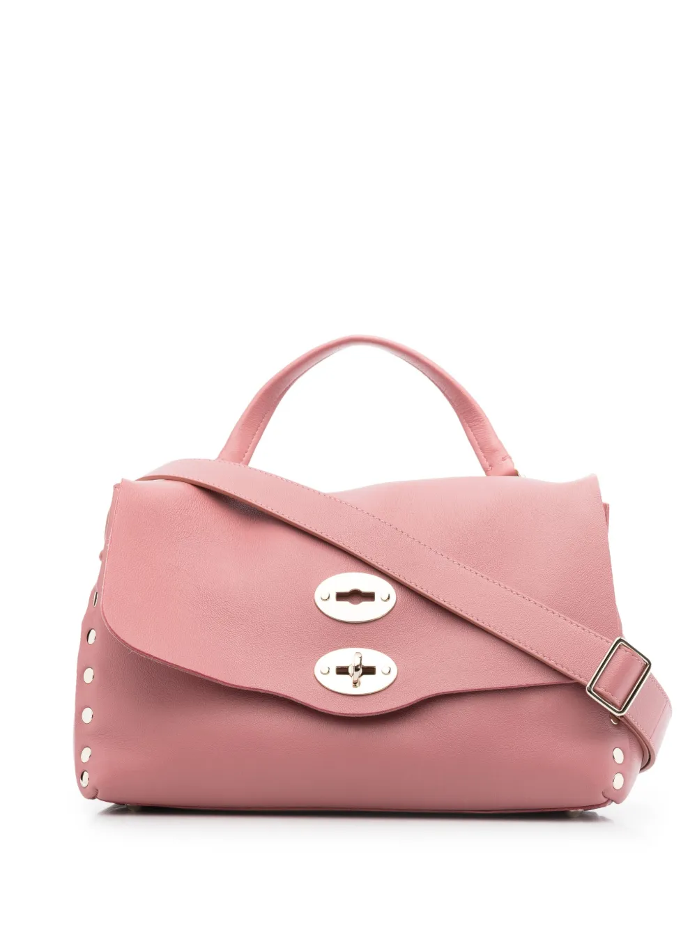 

Zanellato Postina stud-detail tote - Pink