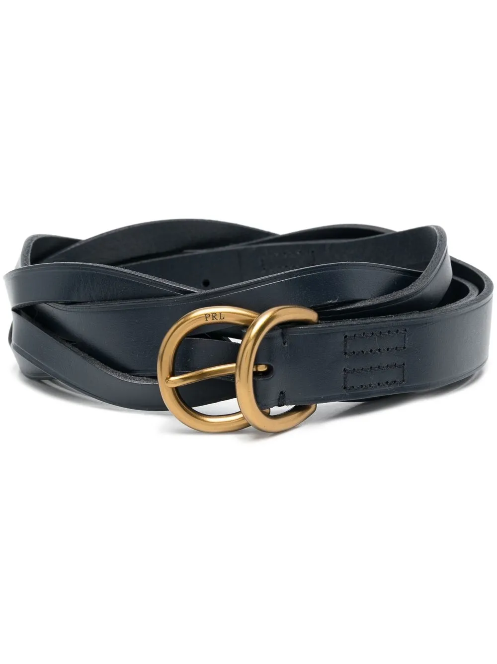 

Polo Ralph Lauren double-buckle braided belt - Blue
