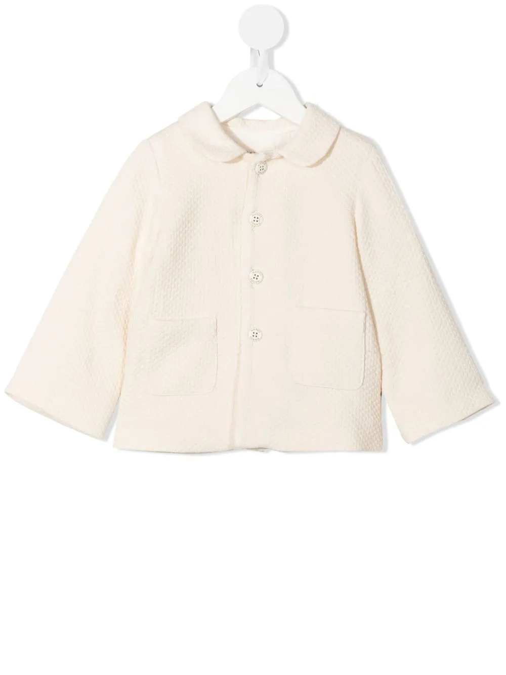 

NANOS button-down fastening jacket - White