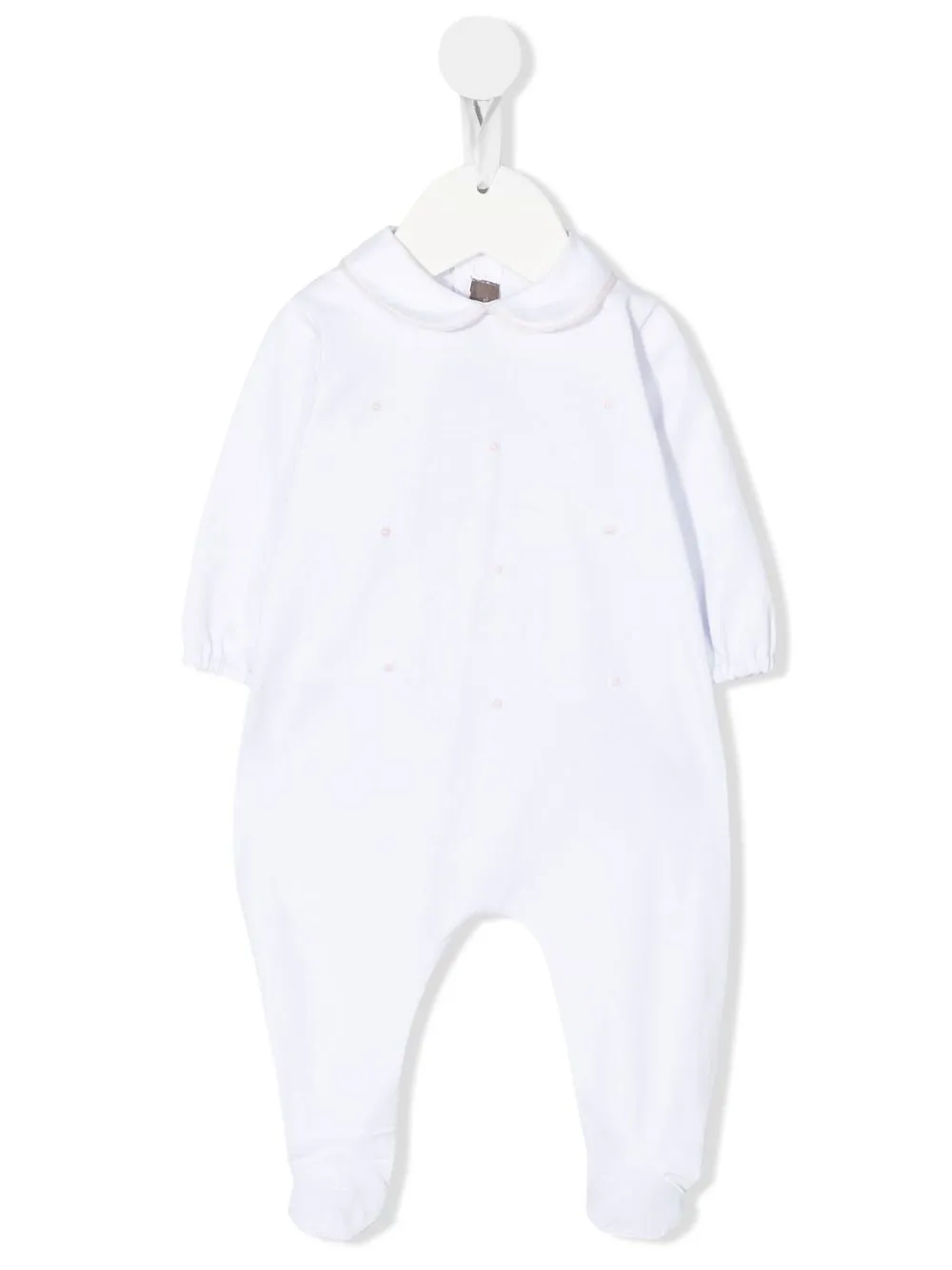 Little Bear Babies' Embroidered-design Body In White