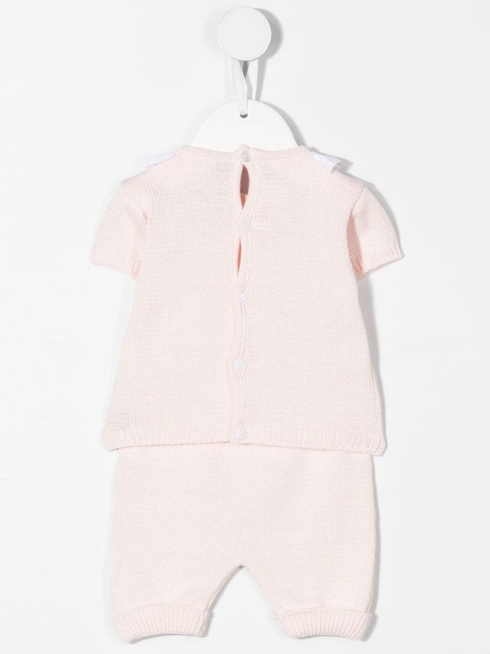 Little Bear Shirt en shorts set met ruches - Roze