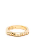 Emanuele Bicocchi Pyramid gold-tone ring