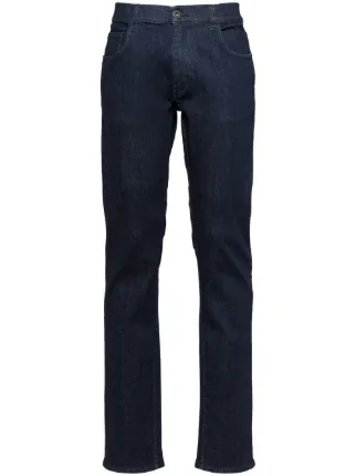 Prada mid rise Tapered Jeans Blue FARFETCH BH