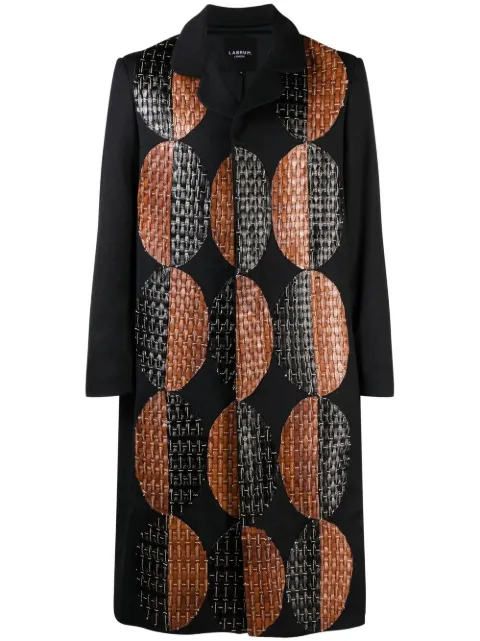 Labrum London Cappotto con stampa High Life