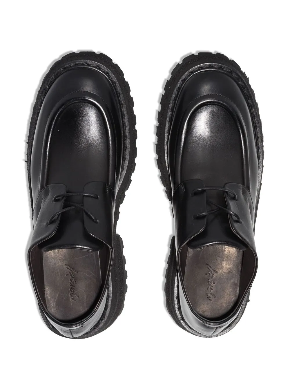 【関税込み】Marsell ブラック Bombo ダービー Marsèll ダービーシューズ | ブラック | FARFETCH JP
