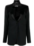Coperni cut-out single-breasted blazer - Black