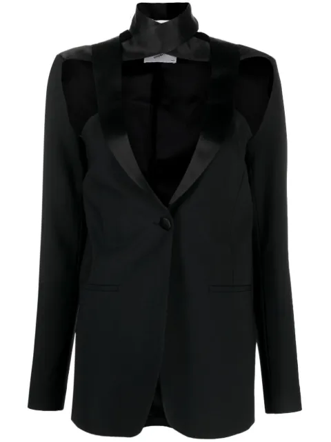 Coperni cut-out single-breasted blazer