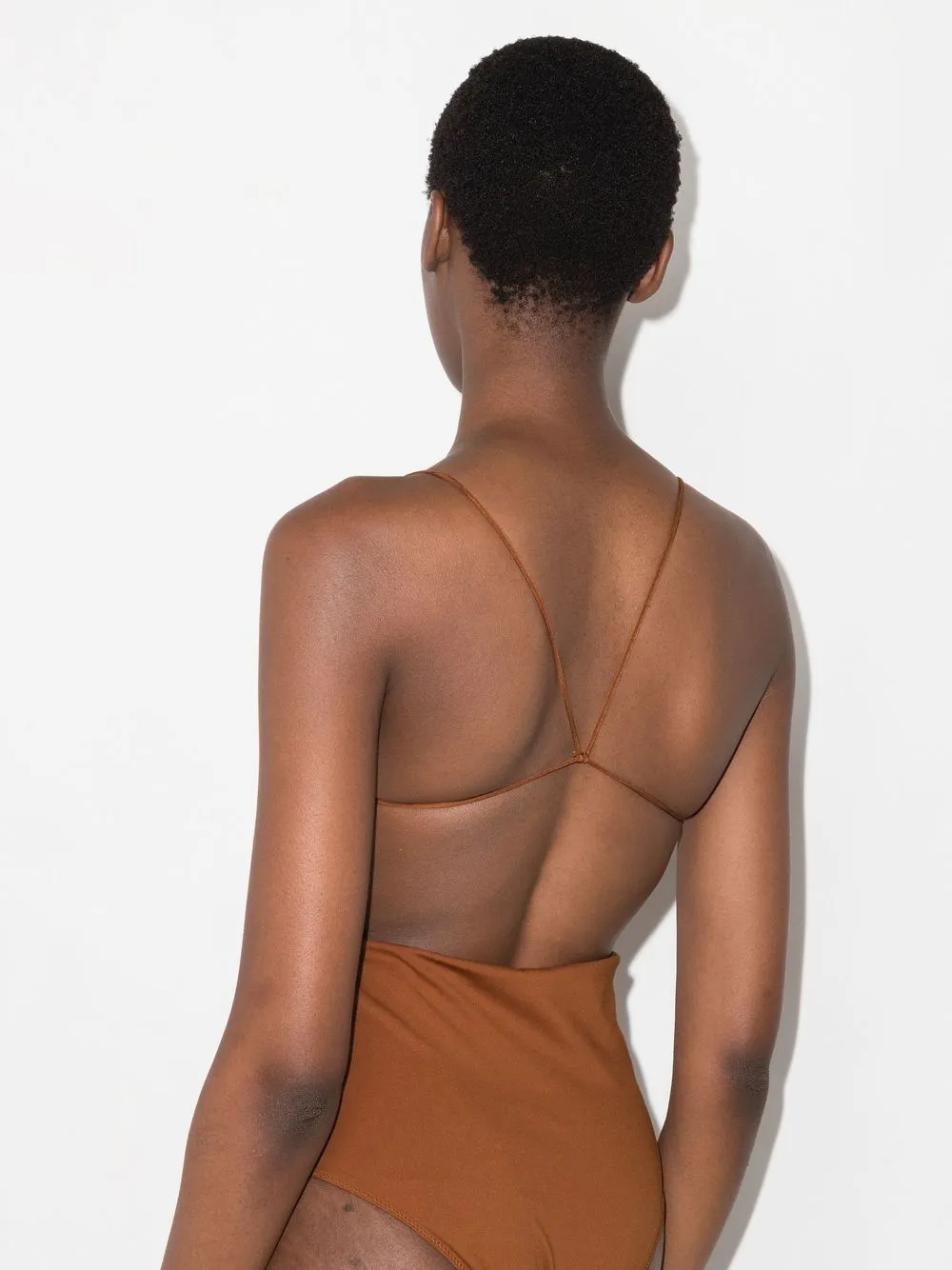 ST. AGNI FINE-STRAP TRIANGLE BIKINI TOP