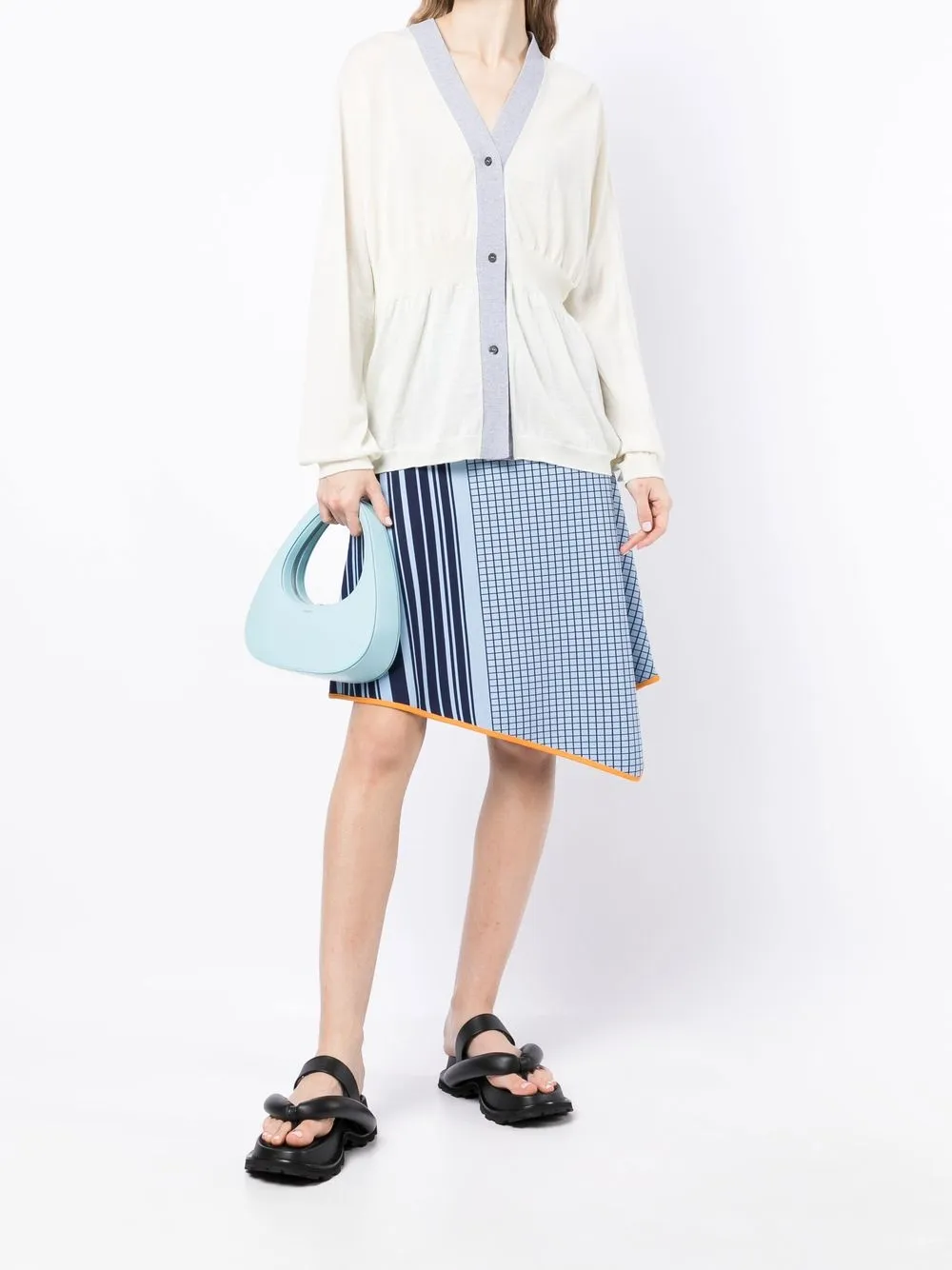 Sofie D'hoore Tweekleurig vest - Wit