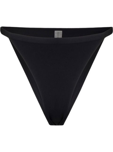 Form and Fold high-cut bikini bottoms