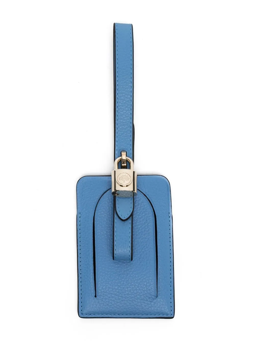 

Mulberry padlock-detail luggage tag - Blue