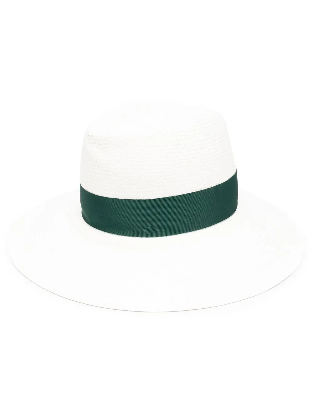 

Borsalino sombrero con detalle de moño - Blanco