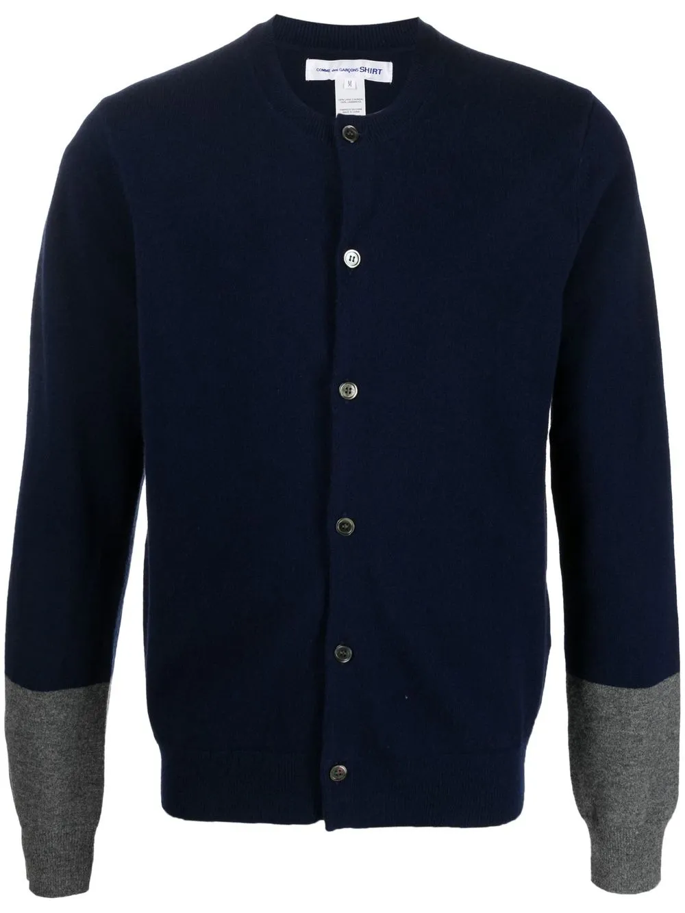 

Comme Des Garçons Shirt Forever half-sleeve cardigan - Blue
