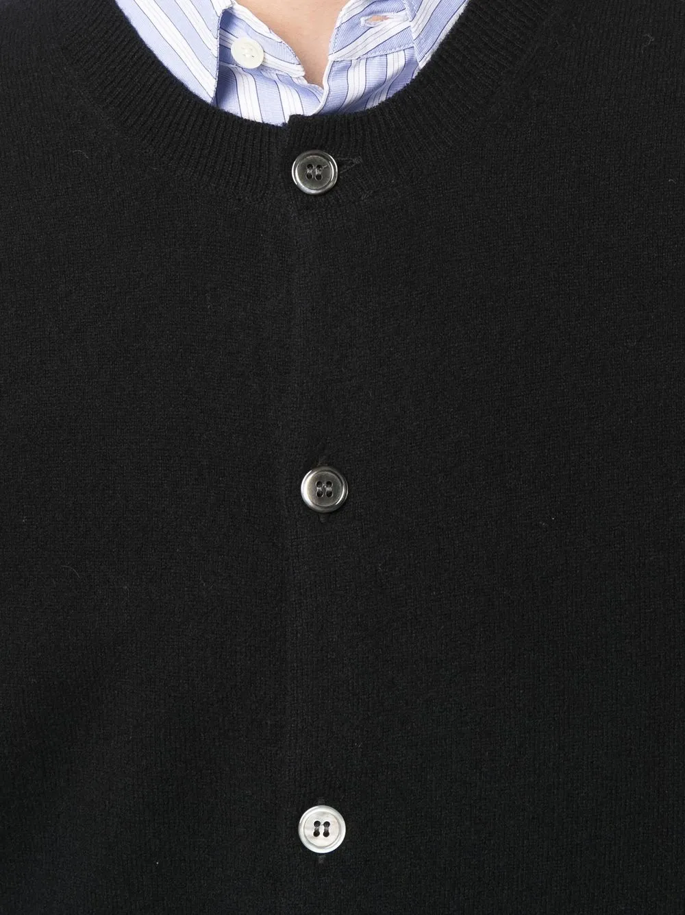 Comme Des Garçons Shirt Vest met halve mouwen Zwart