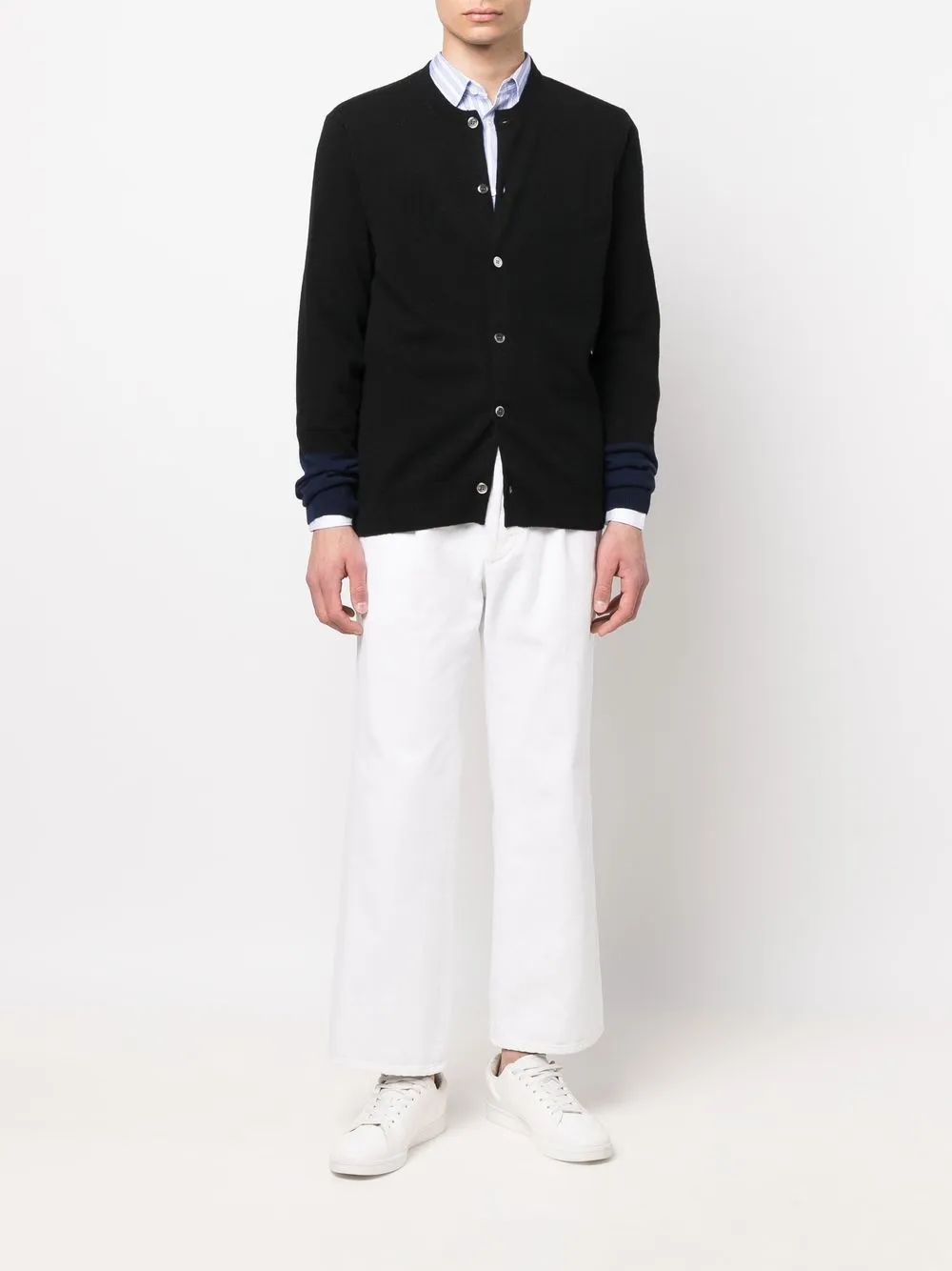 Comme Des Garçons Shirt Vest met halve mouwen Zwart