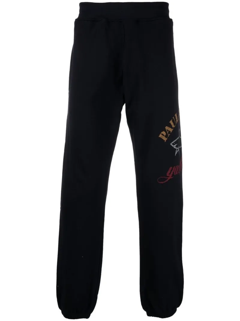 paul and shark black joggers