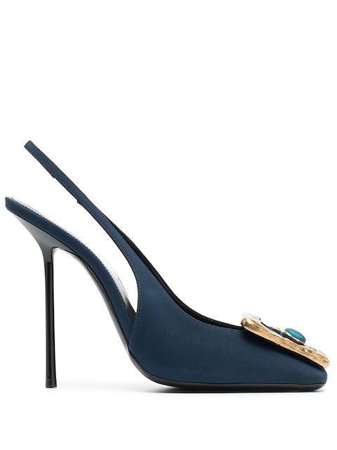 Saint Laurent Maxine Slingback-Pumps 115mm