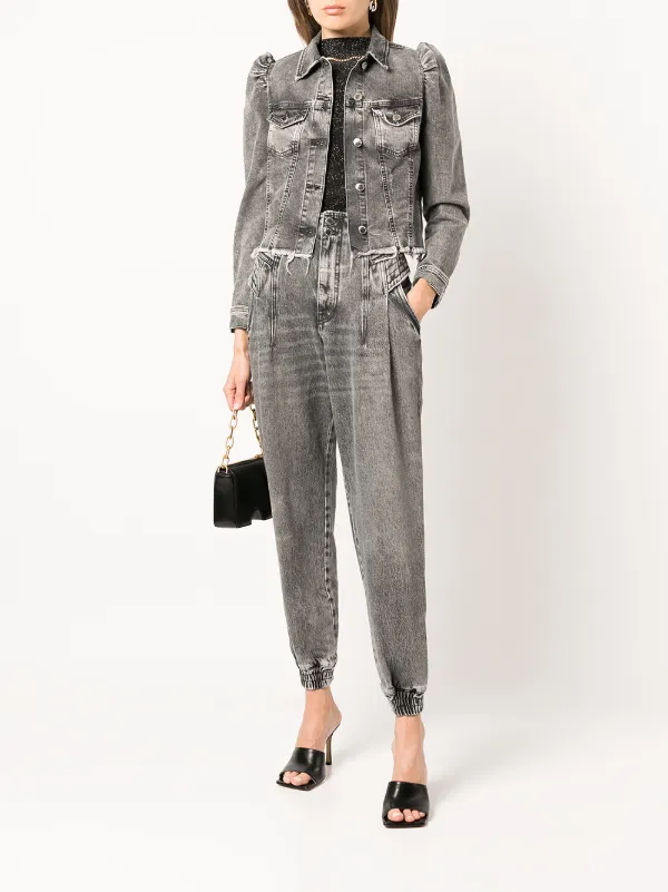 Retrofete Rissa acid-wash Denim Jacket 