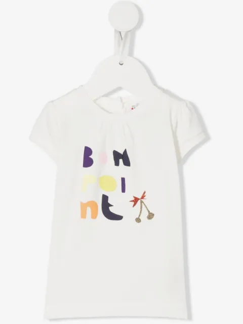 Bonpoint logo-print cotton T-shirt