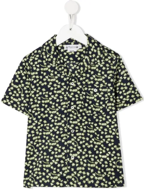 Bonpoint floral short-sleeve shirt
