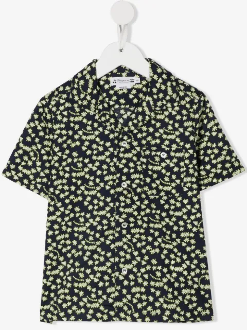 Bonpoint floral short-sleeve shirt