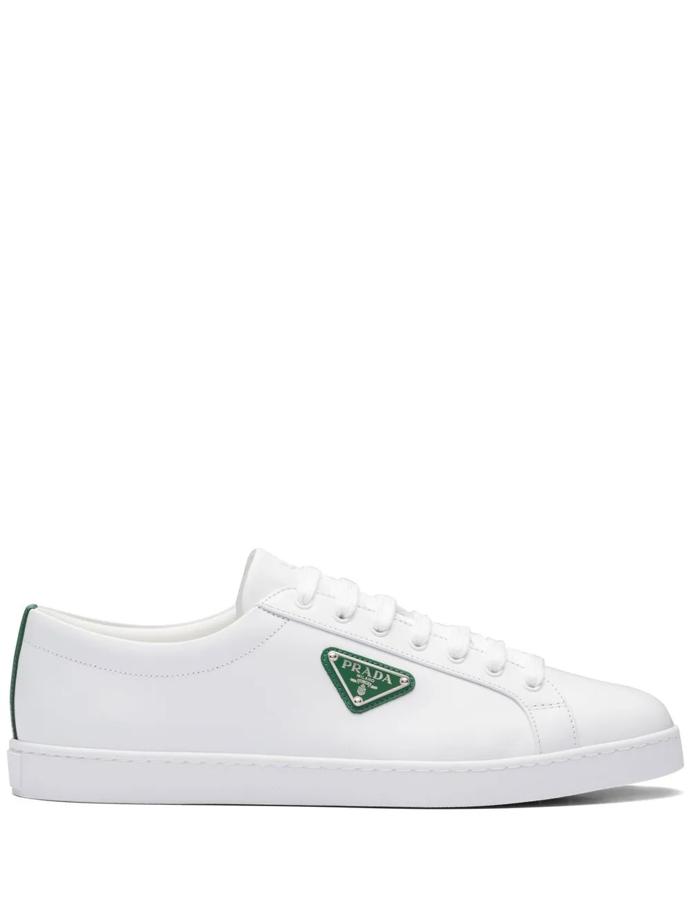 logo-plaque low-top sneakers